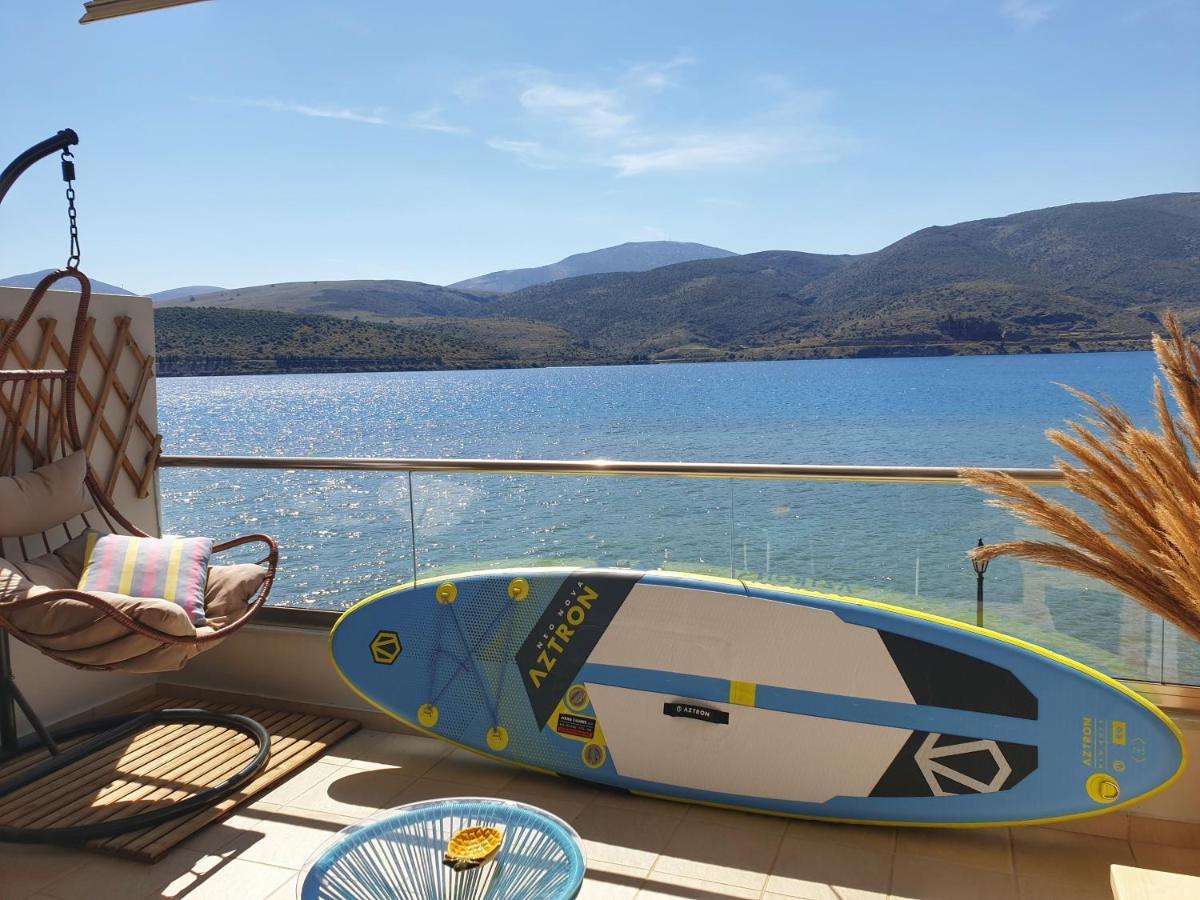 Beach House In Itea-Delphi ภายนอก รูปภาพ