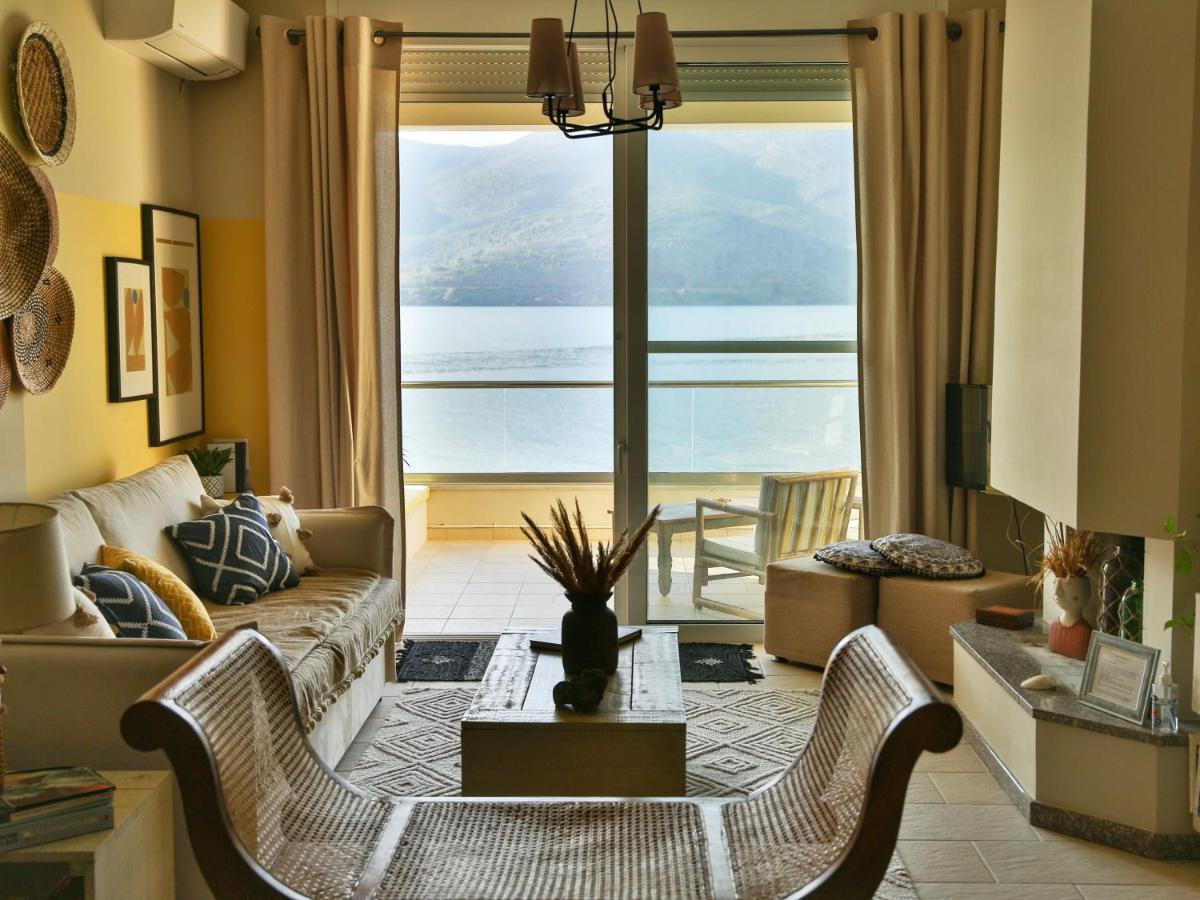 Beach House In Itea-Delphi ภายนอก รูปภาพ