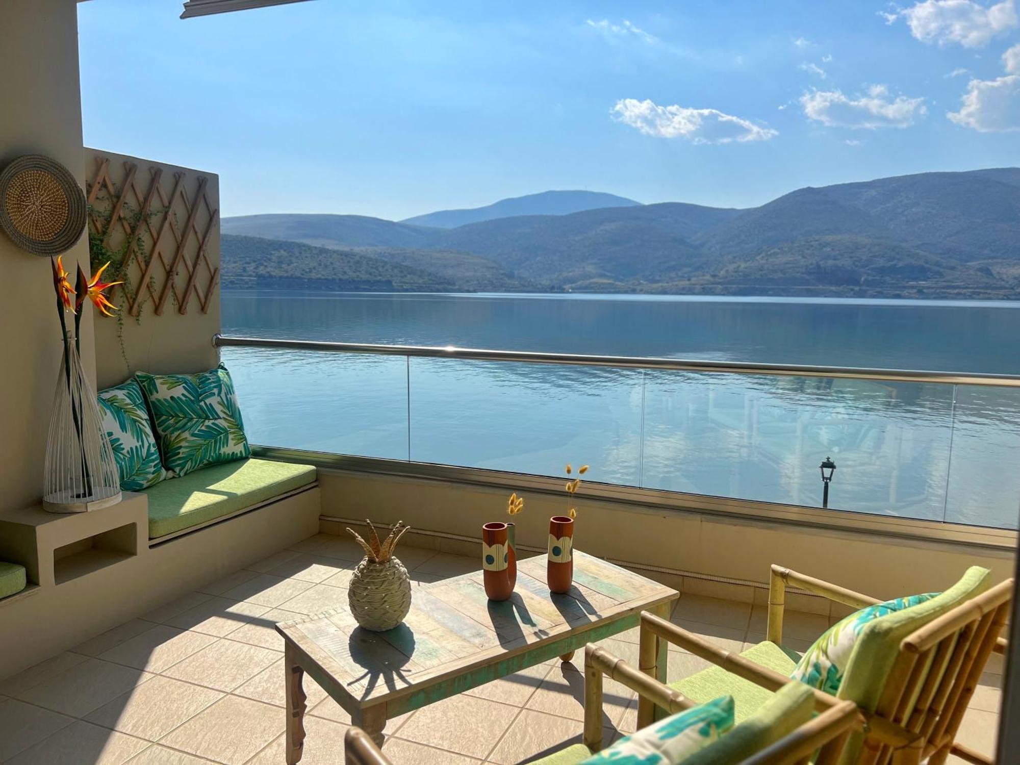Beach House In Itea-Delphi ภายนอก รูปภาพ
